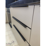 دستگیره دو پیچ شاخه ای تاپ ساید مخفی لبه کار کد H5 - Image 2