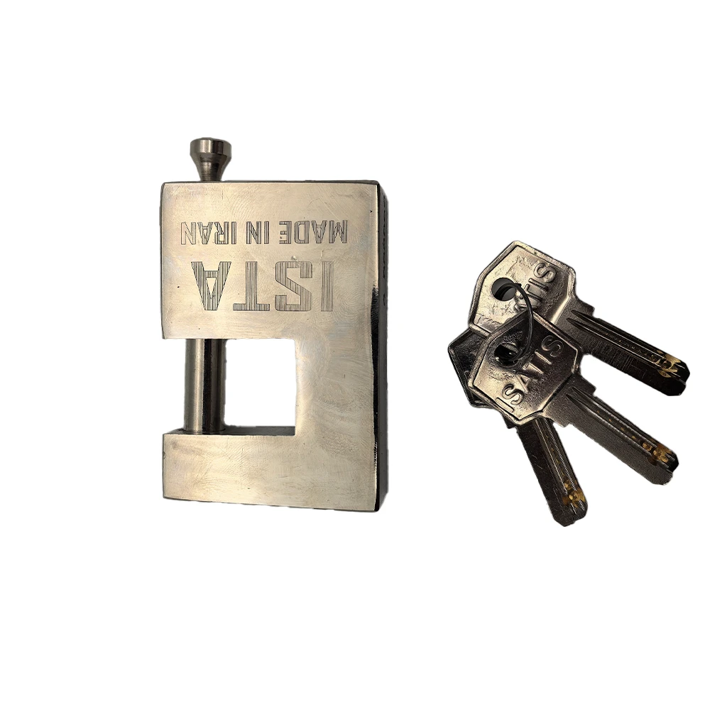 Book lock with three computer keys (length 76 mm, width 53 mm, thickness 19 mm) قفل کتابی مدل ایستا ساتن کوچک - Image 1