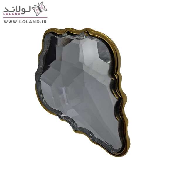 دستگیره مدل تک پیچ طرح اشکی کریستالی - Image 2