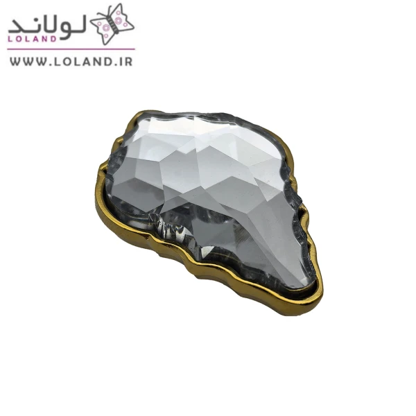دستگیره مدل تک پیچ طرح اشکی کریستالی - Image 1