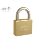 قفل آویز سایز 75 برنجی گیرا - Image 6