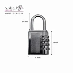 قفل آویز رمزدار سایز 40 - PRO TAHA - پرو طاها
