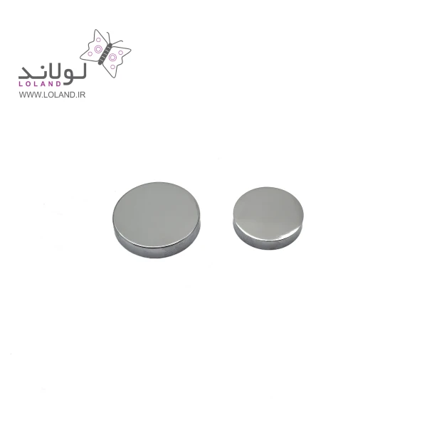 گل پیچ گرد ساده برنجی لولاند - Image 3