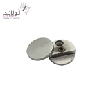 بست آینه گرد برنجی لولاند - Image 6