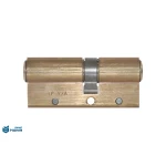 مغزی قفل برنجی تسمه فولادی7 سانت کلید پله ای منیر - Image 2