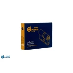 مغزی قفل برنجی تسمه فولادی7 سانت کلید پله ای منیر - Image 5