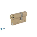 مغزی قفل برنجی تسمه فولادی7 سانت کلید کامپیوتری منیر