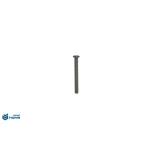 مغزی قفل برنجی تسمه فولادی7 سانت کلید پله ای منیر - Image 4