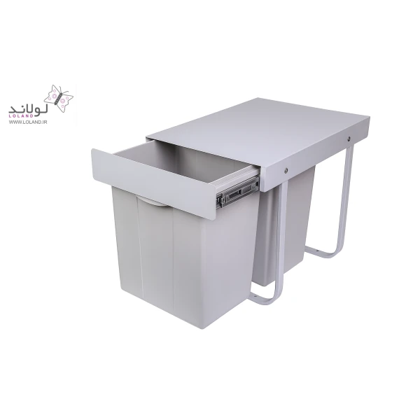 سطل زباله داخل کابینتی 2 قلو - Image 2