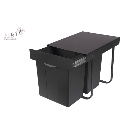 سطل زباله داخل کابینتی 2 قلو
