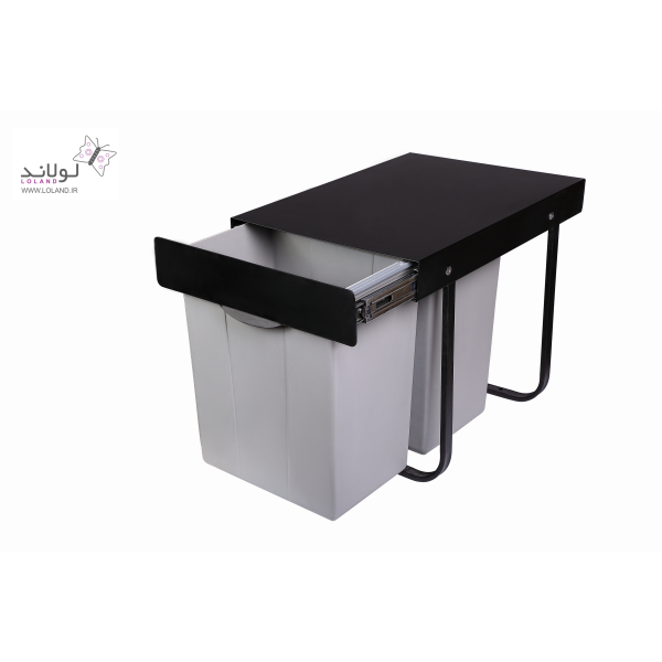 سطل زباله داخل کابینتی 2 قلو - Image 4