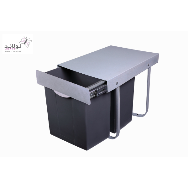 سطل زباله داخل کابینتی 2 قلو - Image 3