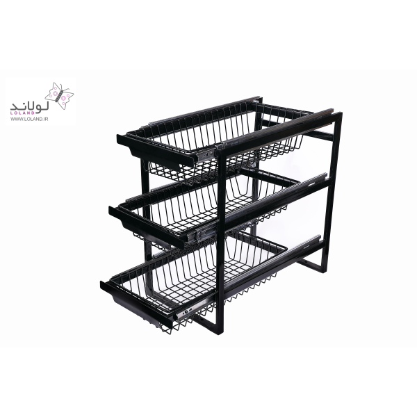 سبد داخل کابینت همه کاره 3 طبقه - Image 2