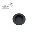 دستگیره توکار گرد برنجی کد 107 - Image 2