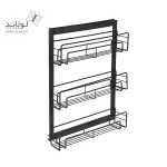 سبد داخل کابینت 3 طبقه بغل ریل - Image 2
