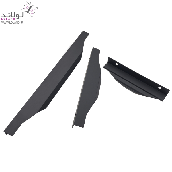 دستگیره دو پیچ شاخه ای تاپ ساید مخفی لبه کار کد H7 - Image 2
