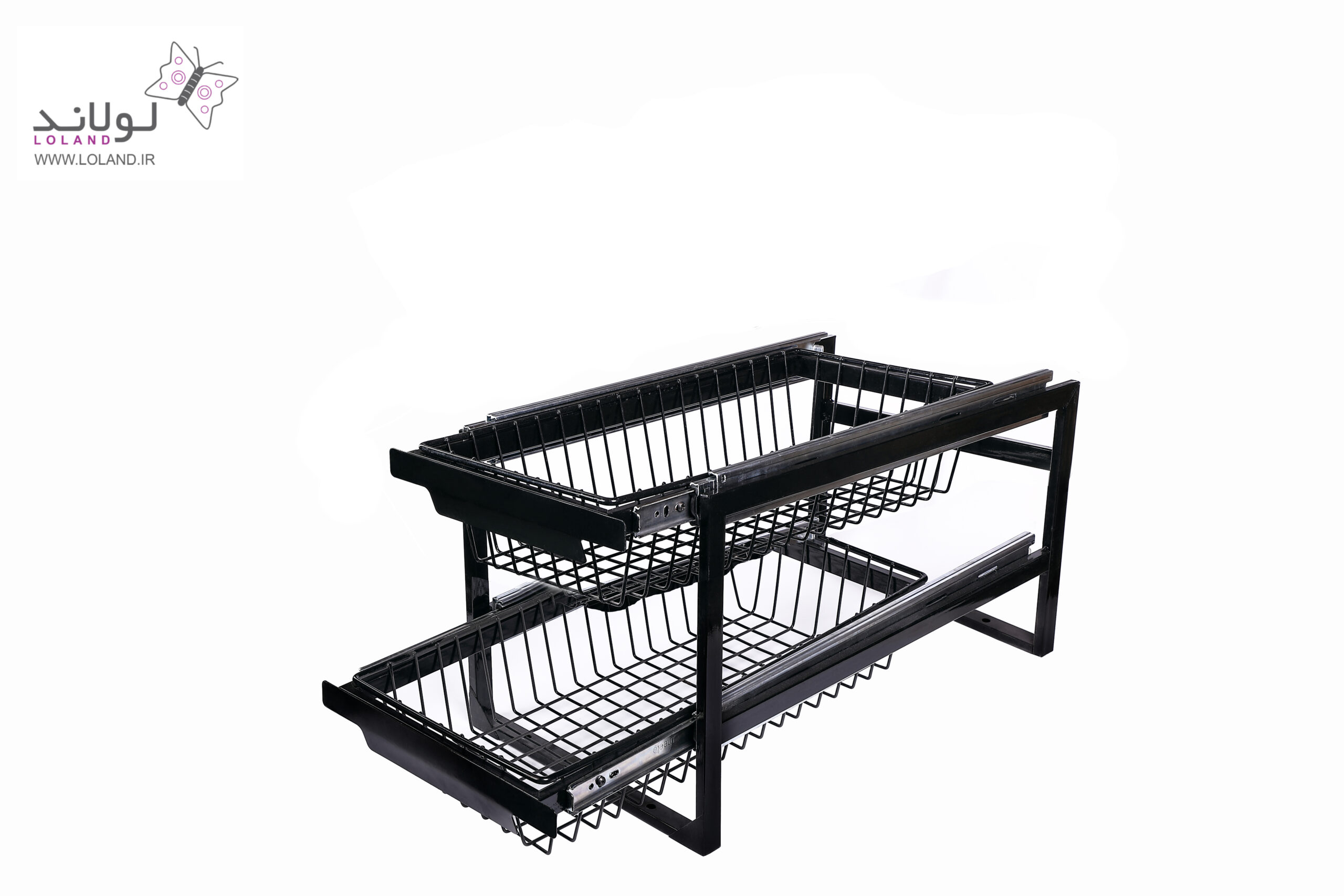 2طبقه همه کاره سبد داخل کابینت همه کاره 2 طبقه - Image 1