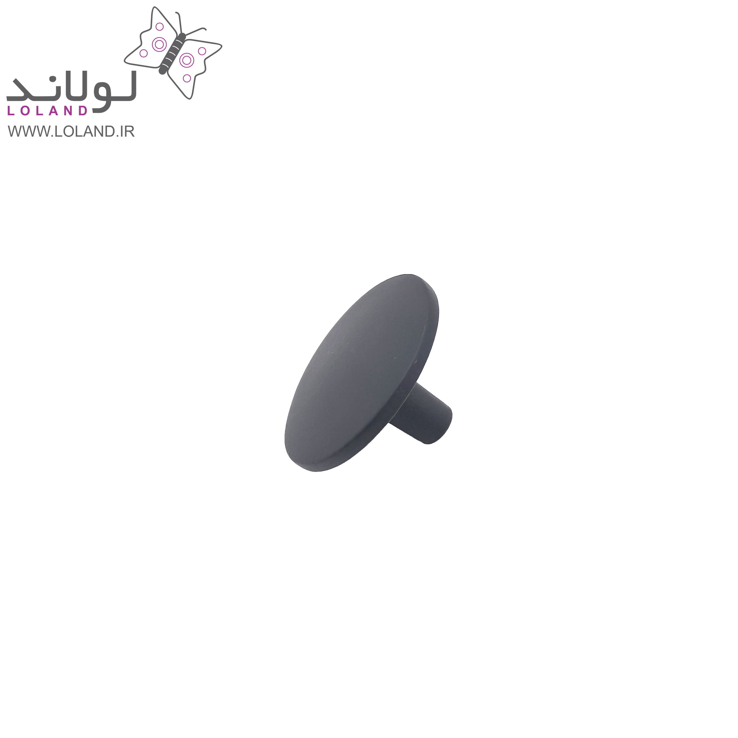 _cuva دستگیره تک پیچ گرد محدب کد 6600 - Image 1