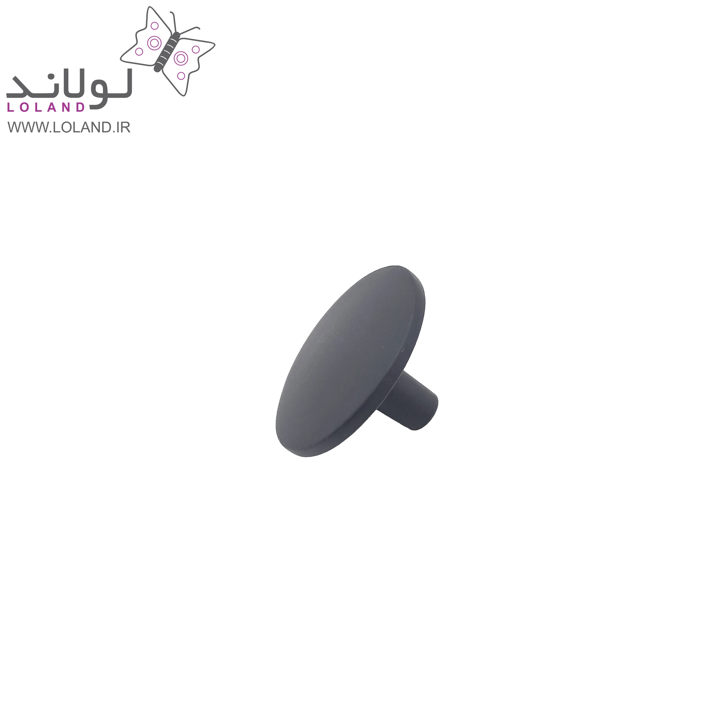_cuva دستگیره تک پیچ گرد محدب کد 6600 - Image 1